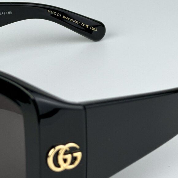 NEW Gucci GG1402S 001 Black Grey Women Square Sunglasses GG 1402S main image 6